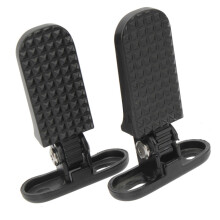 2 x Bicycle Rear Pedals Scooter Pegs Foot Supports Folding NonSlip Electric Vehicle Footrests Accessories