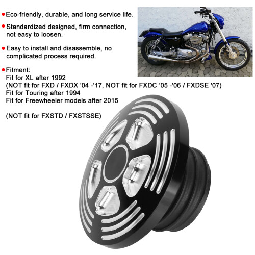 Κάλυμμα φίλτρου αέρα για μοτοσικλέτες Harley, Perfect Match4, διακοσμητικό κάλυμμα με 2