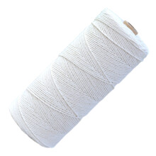Macrame Cord for DIY Projects, Cotton Rope Natural Cotton Fiber Soft and Durable Woven Tapestry Wall Hanging Decorative Rope for Handmade Crafts Plant