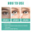 (8ml) EELHOE Eye Massage Roller Eye Gentle Massage Eye Care 3