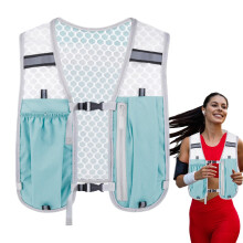 Trail Running Vest, Hydration Running Vest, River Water Vest Hydration Pack Light Blue
