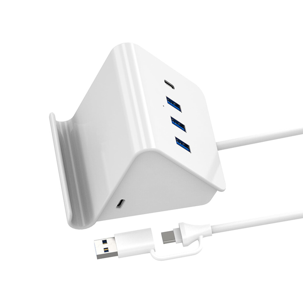 Usb 3.0 Adapter With 3 Usb Ports And Typec Port, 5Gbps Fast Data Transfer For Laptop, Desktop, Tablet And Smartphone Stand 9412369676092