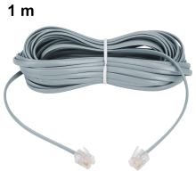 Cablu telefonic de înaltă calitate, conector mascul-mascul asigură o conectivitate superioară pentru telefoane, faxuri și modemuri, lungime