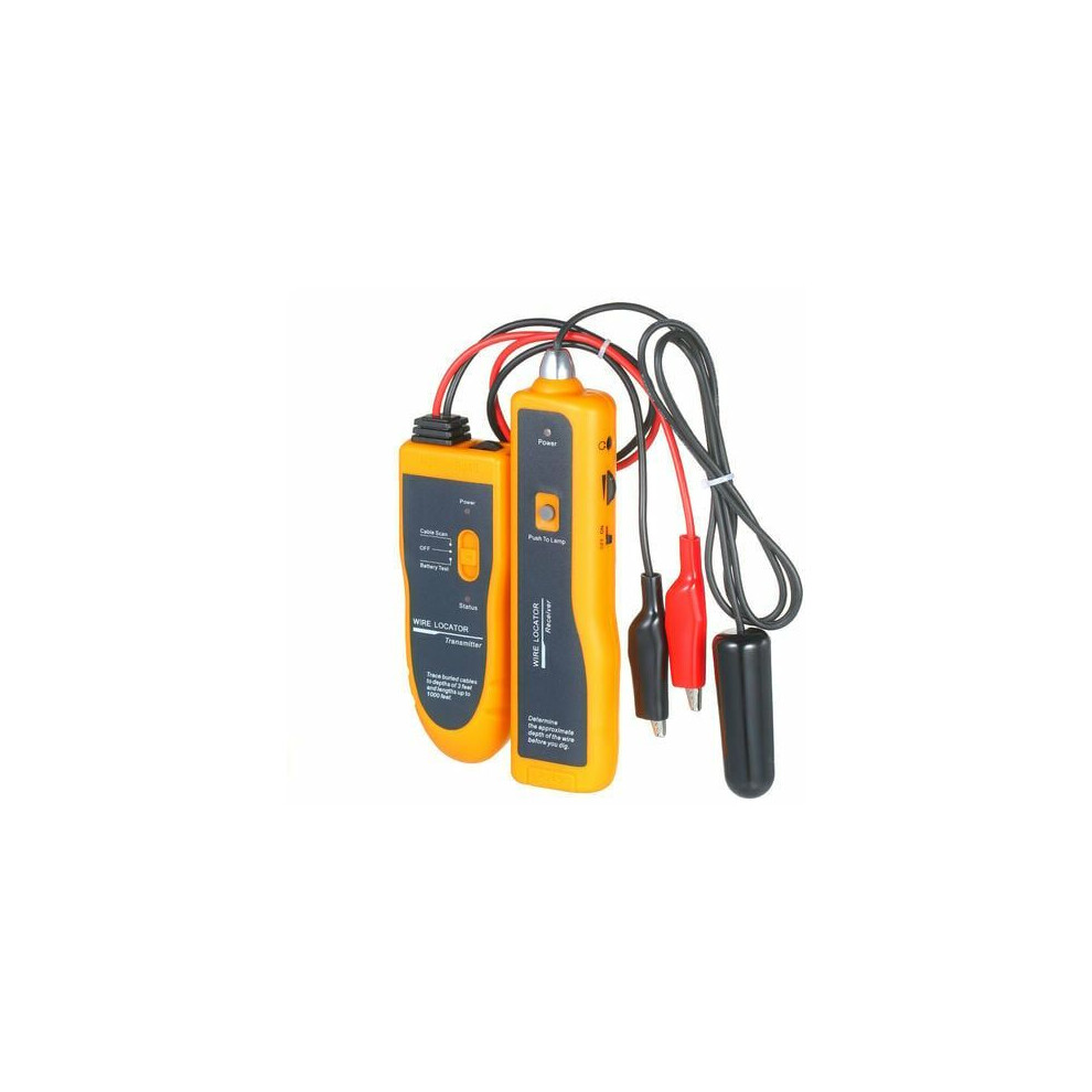 Underground Wire Locator For Buried Cable Detection, Invisible Fence Finder With Fault Diagnosis Capability, Cable Tester For Non-Energized Wires, Wir 9486358107362