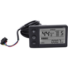 Computer pentru bicicletă, vitezometru pentru bicicletă cu afișaj LCD, funcție de iluminare de fundal a afișajului LCD pentru bicicletă