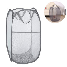 High-Capacity Laundry Basket, Collapsible Pop-Up Design, Sturdy Handles, And Breathable Mesh Material For Efficient, Odour-Free Laundry Management. Na