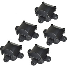 Boîte de jonction anti-UV, résistante à la corrosion et durable pour les installations extérieures étanches, matériaux de haute qualité,