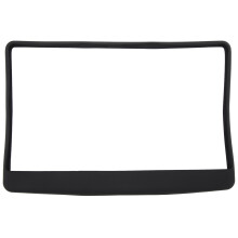 Dashboardbekledingsset voor 4 autoradio's, gemaakt van ABS-materiaal, eenvoudig te installeren, frame voor 2-DIN autoradio's, modieus ontwerp,