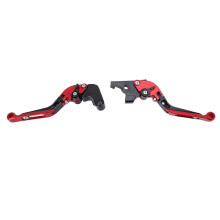 Maneta de embrague y freno plegable para MSX125GROM Monkey Z125 (2014-2023), fabricada en aleación de aluminio CNC, ajustable, con 6 velocidades,
