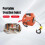 Treuil Électrique, Capacité de 500kg, Télécommande Sans Fil, Design Ergonomique, 2