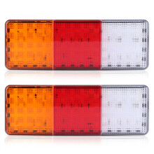 LED-achterlichtbalk voor trekvoertuigen, trailers, campers, caravans en pick-up trucks, krachtige multifunctionele waterdichte en schokbestendige
