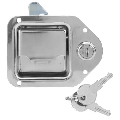 Rust Resistant Truck Tool Box Latch Replacement Stainless Steel Toolbox Lock Paddle Lock Replacement Handle easy-install Wide Applications Adjustable