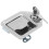Rust Resistant Truck Tool Box Latch Replacement Stainless Steel Toolbox Lock Paddle Lock Replacement Handle easy-install Wide Applications Adjustable 5