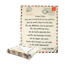 Cadeaux inspirants, Plaid polaire pour l'intérieur et l'extérieur, Entretien facile, Confort durable, Doux et chaud, Cadeau idéal pour toutes les