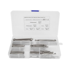 Splint-Set im Haarnadel-Design aus Edelstahl, rost- und korrosionsbeständig, langlebig und stabil, sicherer Halt, einfache Anwendung, ideal für