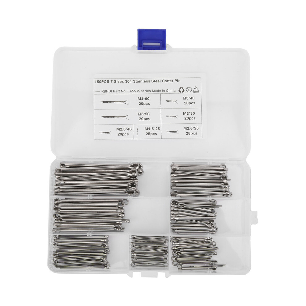 Corrosion Resistant Stainless Steel Cotter Pins Durable Fastener Rust Resistant Hair Pin Style Design Secure Hold Automotive Application Mechanical 9190834035697