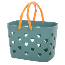 Cute And Decorative Storage Basket, High-Quality Pp Plastic, Space Saving With Stackable Design, Suitable For Kids, Non-Warping Material, And Easy Dra