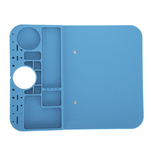 Durable Protective Base Mat For Electronics Workbenches, Heat Resistant Silicone Mat With Anti Static Properties