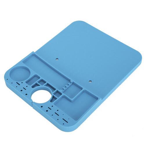 Durable Protective Base Mat For Electronics Workbenches, Heat Resistant Silicone Mat With Anti Static Properties 1