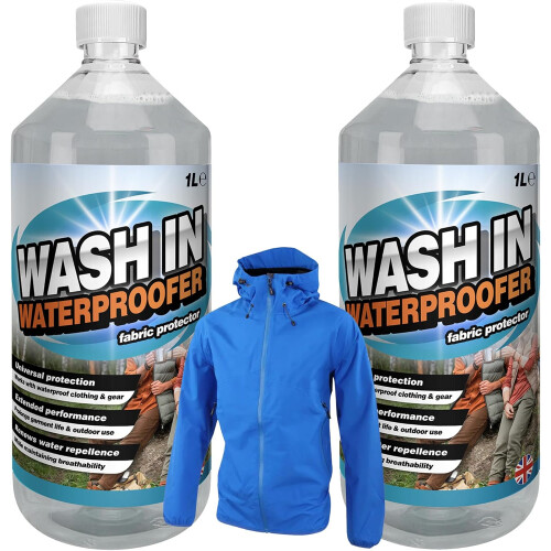 6 x 1 Litre Wash In Waterproofer Fabric Protector 2