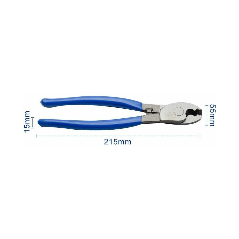 Professional Cable Cutter Tool, Xtreme Leverage Technology For Effortless Cuts, Heavy Duty 10 Inch Scissors With Precision Sharpened Cutting Blades 9128293314909