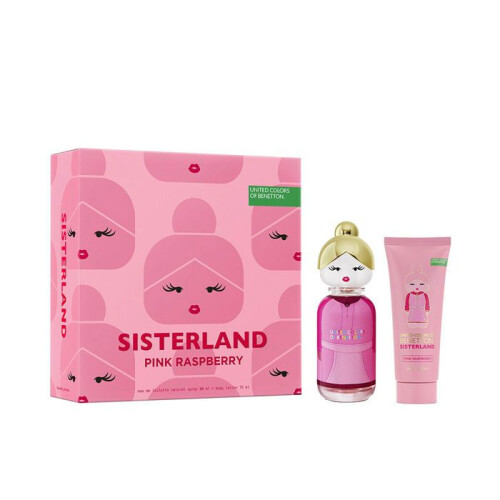 Étui Sisterland rose framboise (2 pièces)