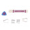 Touchscreen-Eingabestift mit 10-Feder, Kunststoff, 13