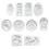 Angel Embossing Silicones Molds For Cake Decorating-Style 9 2