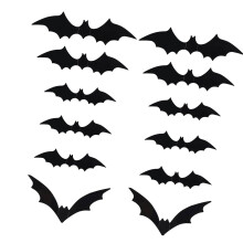 3D Flying Bat Decals Adhesive PVC Stickers Realistic Bat-12