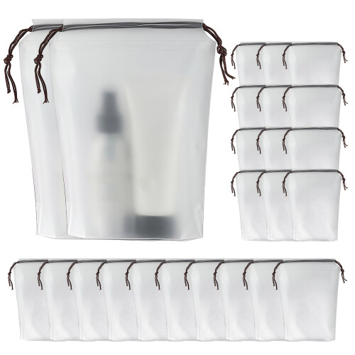 24Pcs Drawstring Shoe Storage Bag 30x40inch Dustproof Protective