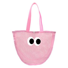 Multipurpose Ventilated Carry Bag for Pool Toy Family Trip-Pink