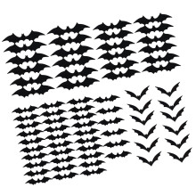 Flying Bat Clings Waterproof Adhesive PVC Stickers Realistic-72