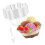60Pieces Efficient Plastic Dessert Cups With 60 Matching Spoons 1