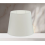 White Ceramic Glitter Lamp Base & Drum Shade 3