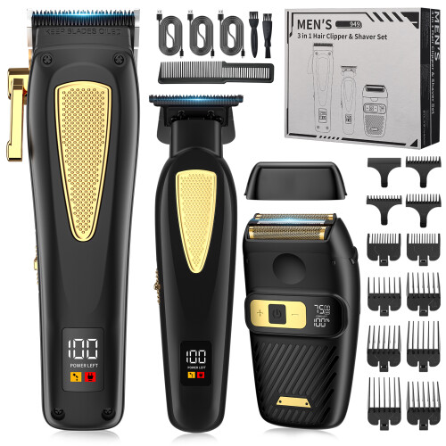 Professioneller Haarschneider, Trimmer und Rasierer
