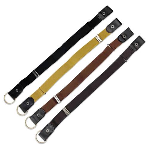 Unsichtbarer elastischer Gürtel ohne Schnalle im 4er-Pack