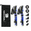 Bâtons de randonnée ultralégers 5 sections 1 paire Blue 1