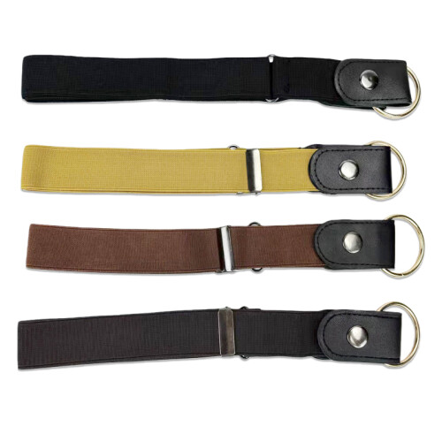Unsichtbarer elastischer Gürtel ohne Schnalle im 4er-Pack 1