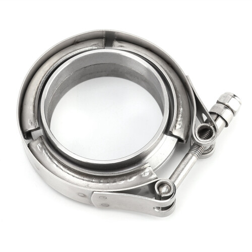 Σύνδεση συστήματος εξάτμισης Universal V Band strip Ανοξείδωτο ατσάλι Γρήγορης 1