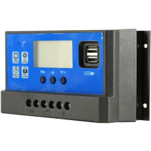 Rialaitheoir Muirir Gréine 40A, Monatóir Fíor-ama le Paraiméadar Inchoigeartaithe agus Taispeántas LCD, Port USB Dúbailte Éasca le hÚsáid do