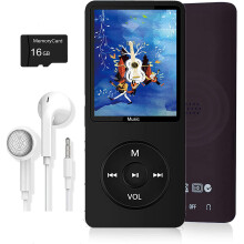 Entertainment Hub: Portable Mini Blue Music Player, Hifi Lossless Sound, 16Gb Storage, Long Battery Life, 1.8 Inch Hd Screen, Voice Recorder, And Fm R