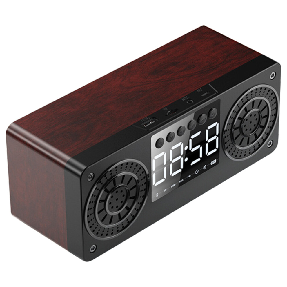 Bluetooth Speaker Alarm Clock, Dimmable Led With Multi-Functional Timer 9416038702327