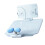 Kinderen leren houdingen Trainer Bureaustandaard met-Basis blauw 1