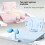 Kinderen leren houdingen Trainer Bureaustandaard met-Basis blauw 7