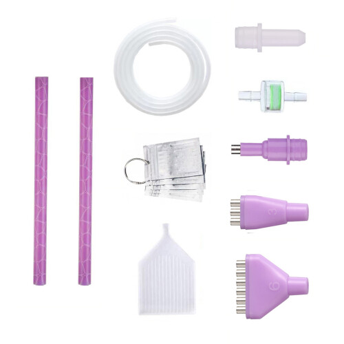 Ensemble d'outils de perles à têtes multiples,-Violet