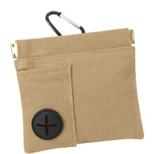 Pet Pouch Treat Bag voor honden voor buiten joggen,-Khaki