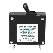 Disjoncteur bipolaire pour systèmes AC/DC, montage sur rail DIN, conforme à la norme EN60934, module de protection haute performance pour