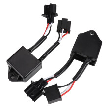 Decodificador Canbus Anti-Flicker para Faróis de LED - Instalação Plug-and-Play - Compatível com Jeep Wrangler - Resolve Problemas de Oscilação