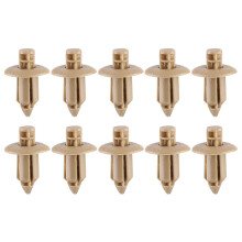 Attaches en plastique pour carrosserie automobile, fixations pour pare-chocs extérieur, clips de fixation pour panneaux de porte intérieurs avec
