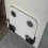 Bathroom Scale Holder ABS Wall Shelf For Living Storage-Black 4
